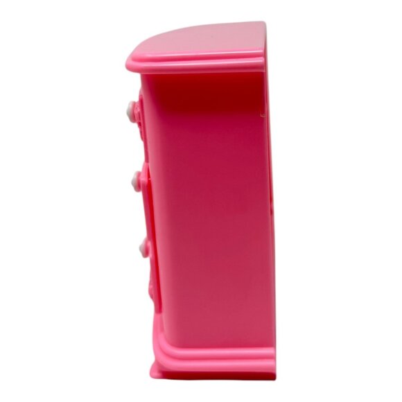 1993 Mattel Barbie So Much To Do Pink Bedroom Dresser Entertainment Center Vtg - Picture 14 of 16